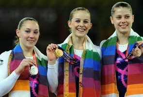 Australia sweep women's gymnastics all-around medals