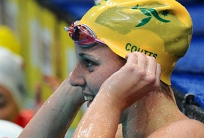 Australia's Coutts wins third gold medal
