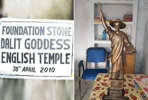 Temple for 'Goddess English' focuses on Dalits