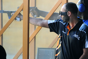 Harpreet, Vijay win gold and silver in shooting