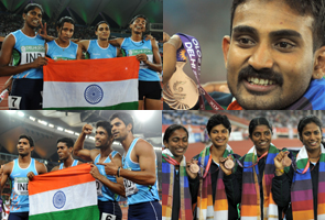 Indian athletes set JNS track ablaze, win 5 medals on Tuesday