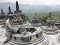 Volcano ash threatens ancient Indonesian temples
