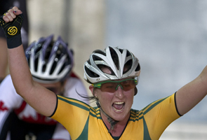 Australia's Dunn wins gold in women's points race in cycling