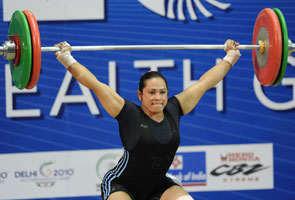 Indian lifter Monica Devi wins bronze in 75kg