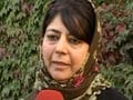 Choice of Kashmir interlocutors a dampener, says Mehbooba Mufti