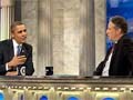 Jon Stewart needles a willing Obama on The Daily Show