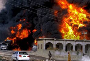 Gunmen torch 29 more NATO oil tankers in Pakistan 