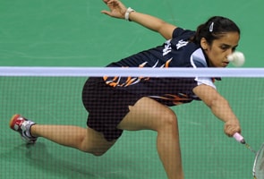 Saina and Co. in quarterfinals in badminton