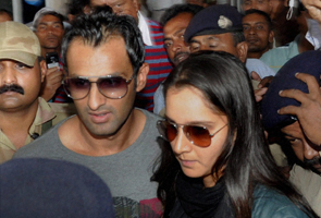 Sania Mirza and Shoaib Malik visit Jharkhand