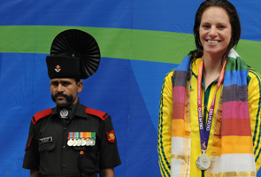 Australia's Seebohm gets gold in 100m backstroke