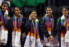 Indian women paddlers win silver in team event