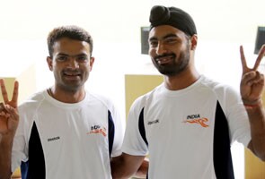 Gurpreet shoots two Gold in pairs events