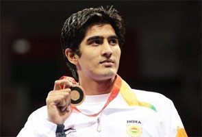 I am the best so I don't feel any pressure: Vijender