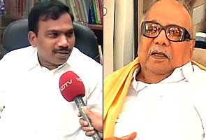 In resignation, Karunanidhi stands by Raja