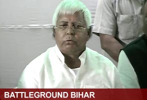 Bihar poll results: Lalu congratulates Nitish, 'not BJP'