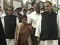 No breakthrough at Pranab lunch with Opposition leaders