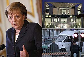 Suspicious package found at German Chancellor Merkel's office