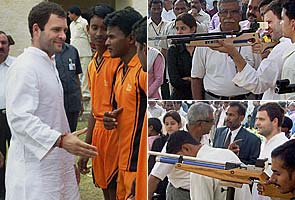 Rahul Gandhi, ace shooter