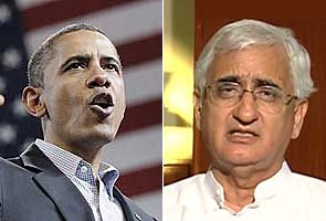 Salman Khurshid, Minister-in-Waiting for Obama