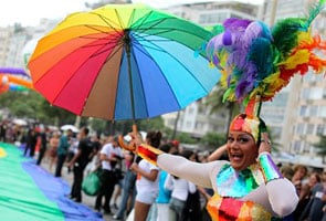 Thousands gather for gay pride parade in Brazil