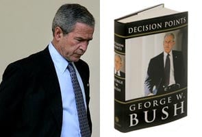Bush memoirs: What gives him a 'sickening feeling'