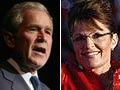George W Bush 'thinks' Sarah Palin is 'unqualified'