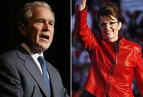 George W Bush 'thinks' Sarah Palin is 'unqualified'