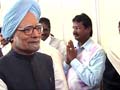 PM pats A Raja at DMK function