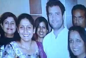 Rahul Gandhi delights Lucknow kitty party