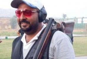 Ronjan Sodhi wins Gold in men's double trap
