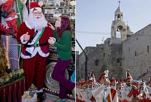 Thousands flock to Bethlehem for Christmas