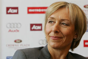 Navratilova embarks on her climb to Mt. Kilimanjaro