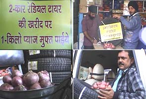 Buy a tyre, get onion for free