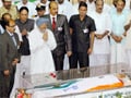 PM, others pay respects to Karunakaran