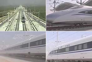 China's newest high-speed train breaks world record