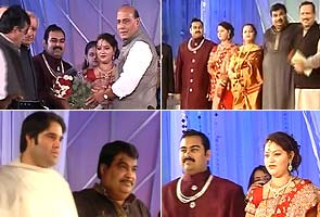 Thackerays, Narendra Modi at Gadkari reception