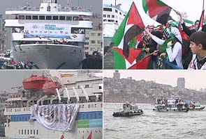 Gaza-bound flotilla returns to Istanbul