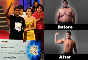 Ethnic Indian Singaporean loses 67 kg, wins $100,000  