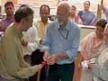 India's Nobel Prize winner visits his Gujarat school