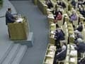 Russian parliament tentatively approves arms pact