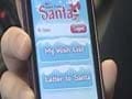 A phone app to write to Santa Claus