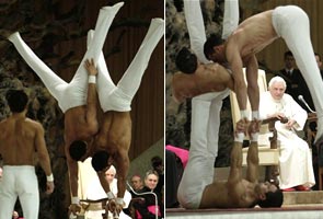 Surprise strippers in Vatican!