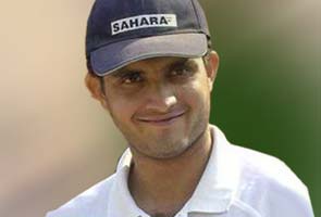 Sourav Ganguly bats well in second innings