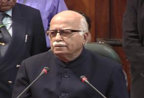 Advani refers again to Jinnah episode