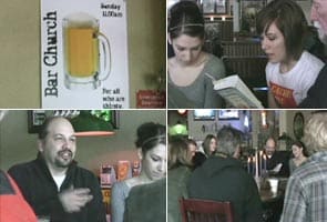 A man walks into a bar in Minnesota - to preach