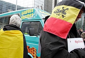 Protests in Belgium over political deadlock