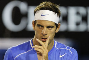 Del Potro major comeback ends in 2nd round