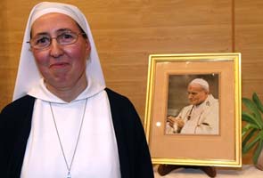 Miracle? Nun says she recovered after praying to Pope
