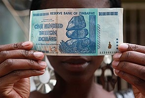 100 trillion Zimbabwe Bank notes, a collector's delight