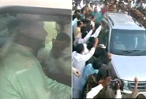 Rahul Gandhi visits maimed Dalit girl in Kanpur hospital